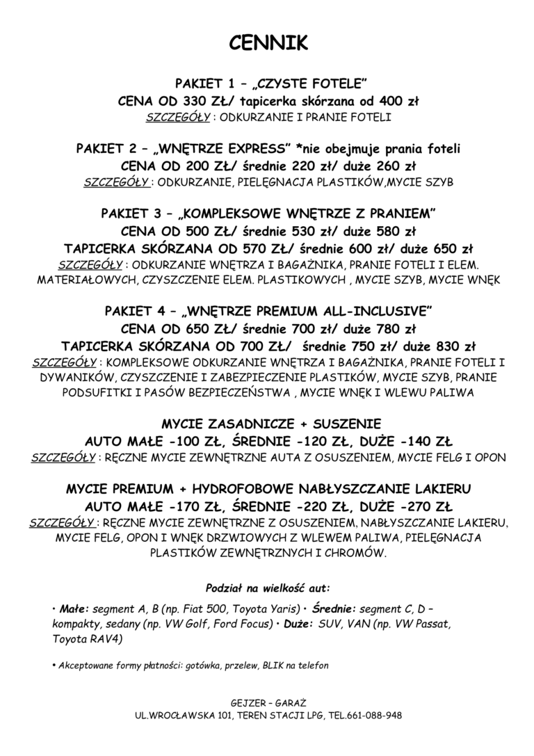 Gejzer GARAŻ auta 15.06.26 1